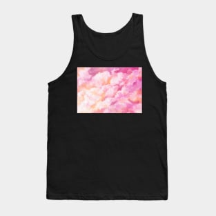 Bright Pink Clouds Tank Top